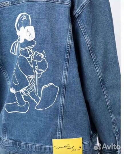 Джинсовая куртка Karl lagerfeld оригинал унисекс