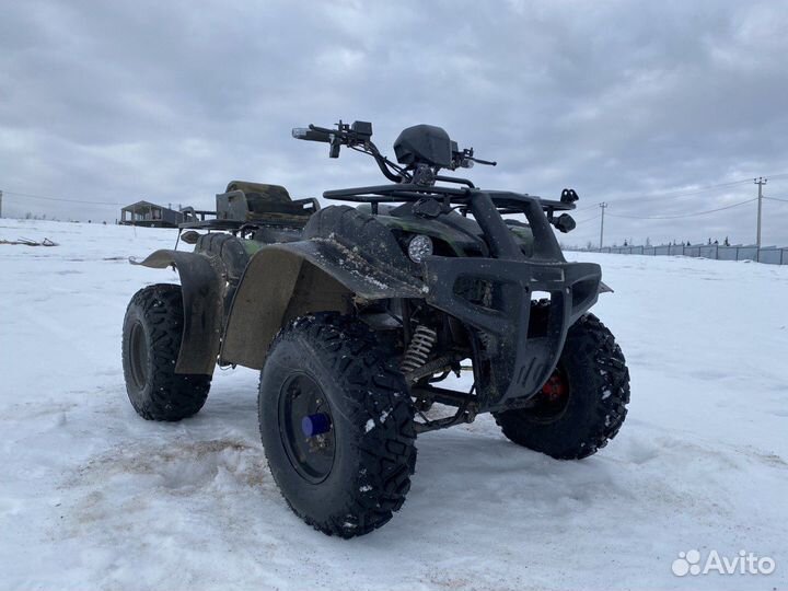Электро квадроцикл 3000Вт c понижающей передачей