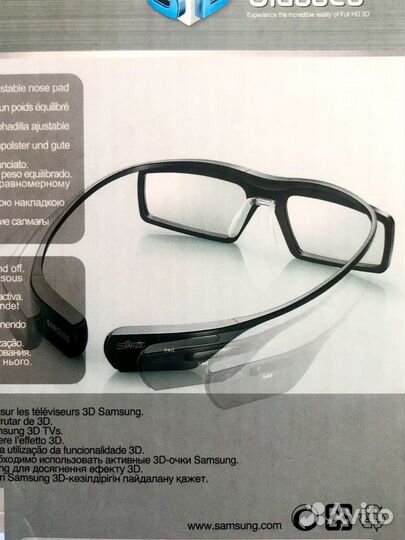 Инновационные активные 3D очки samsung SSG-3500CR