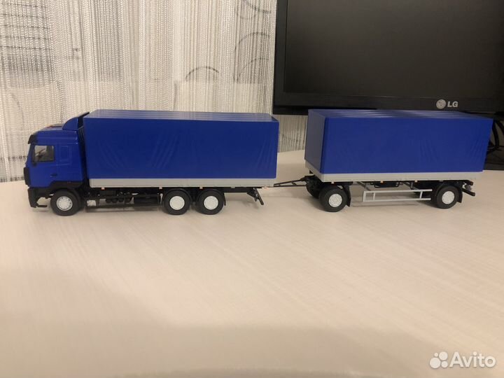 Маз-6312 с прицепом маз-83781