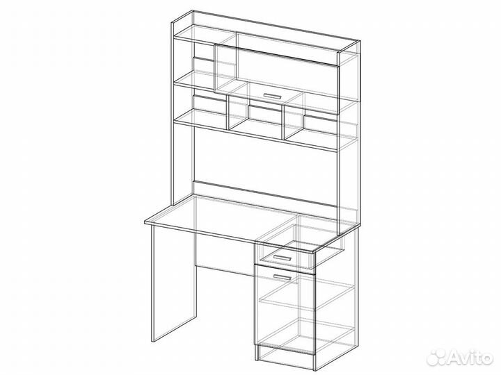 Стол письменный пкс-2 Новый