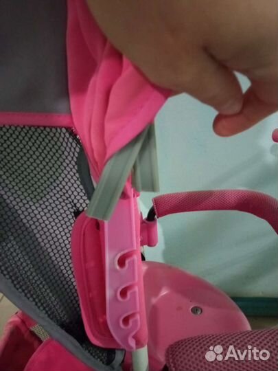 Трехколесный велосипед с ручкой