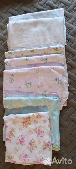 Пеленки для новорожденных пуховик