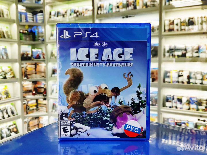 Диск на ps4 Ледниковый период сумасшедшее приключе