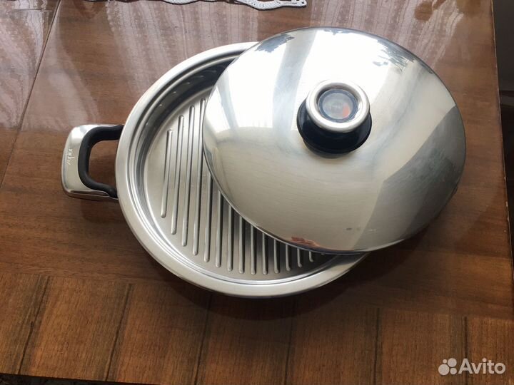 Сковорода гриль zepter 28 см