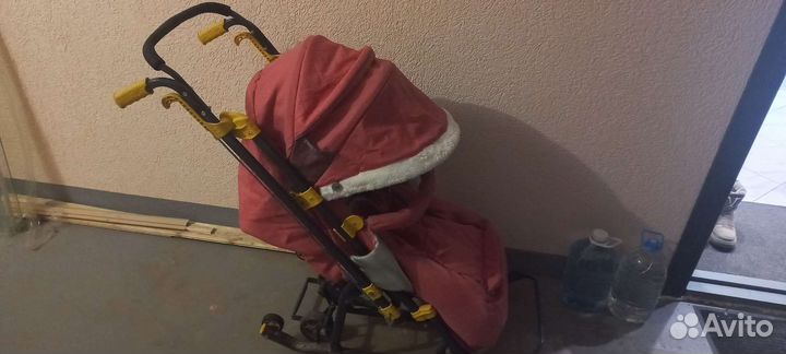 Детские санки коляска бу
