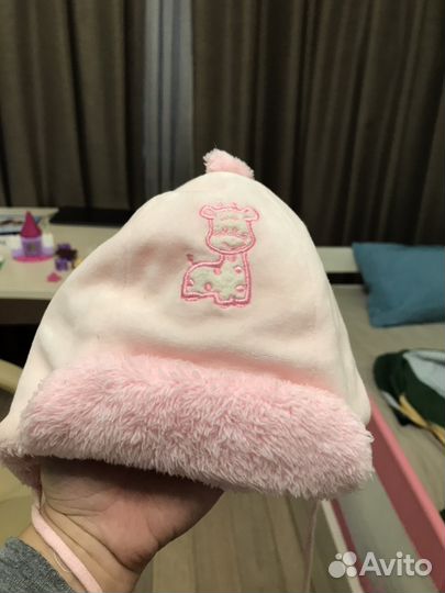 Шапка для девочки зима