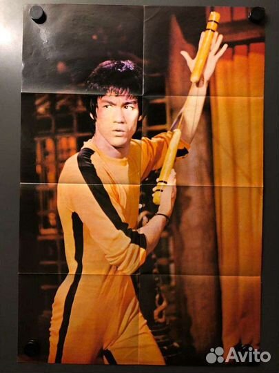 Плакаты легендарного Брюс Ли