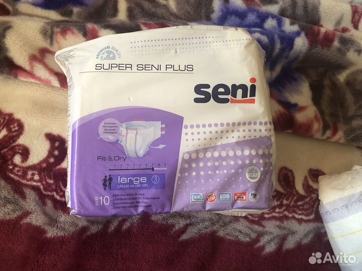 Памперсы для взрослых seni 3