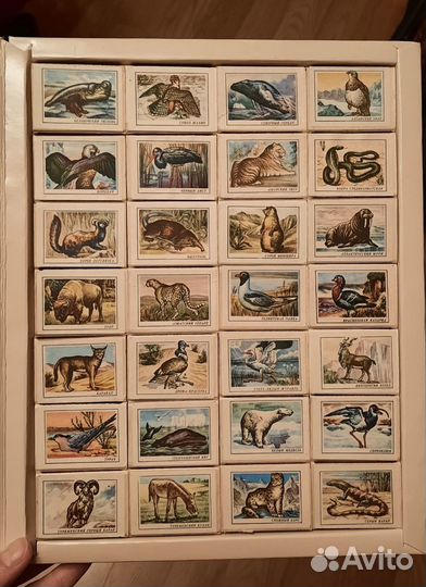 Набор спичек Красная книга СССР