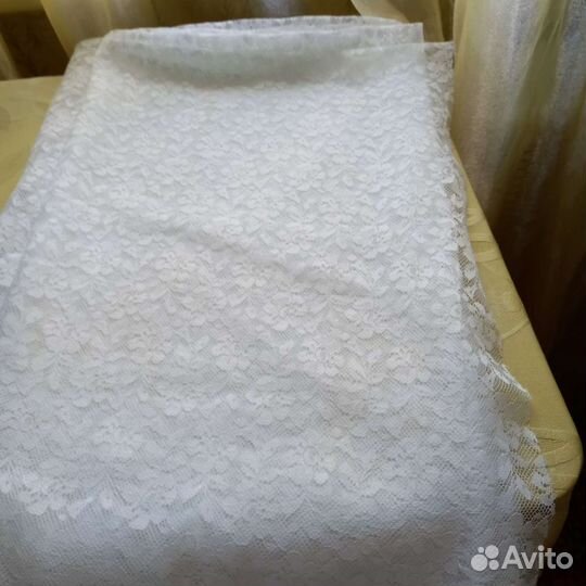 Отрез гипюра х/б СССР