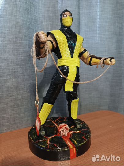 Фигурка Scorpion Mortal Kombat hand made