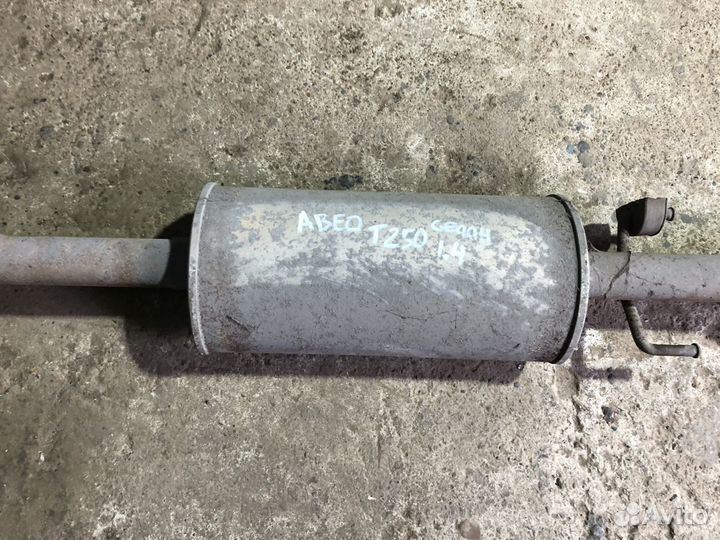 Резонатор шевроле авео т250