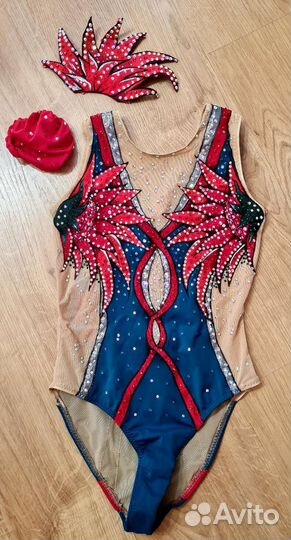 Купальник для синхронного плавания соло