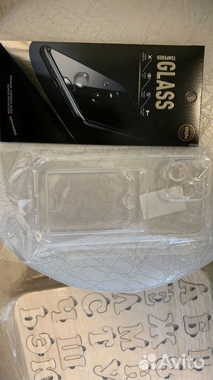 Чехол, стекло