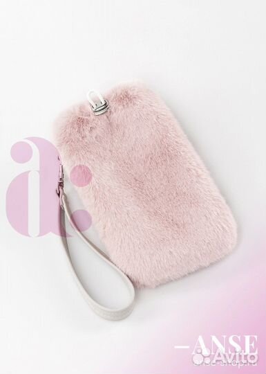 Чехол для телефона из искусственного меха