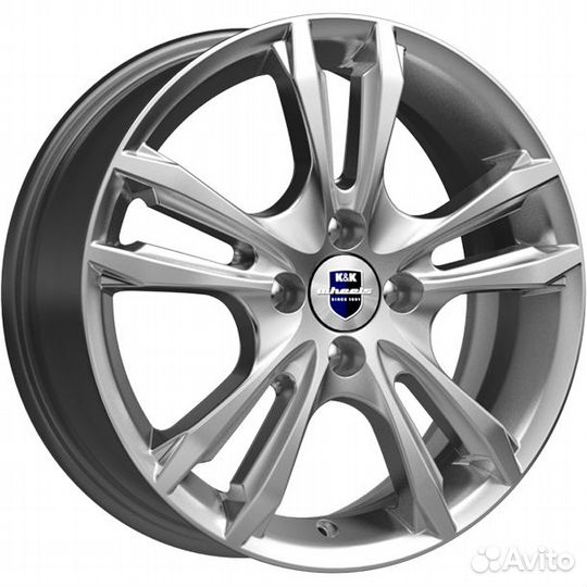 R16 4x114,3 6J ET40 D67,1 К&К Samara (кс866) сильв
