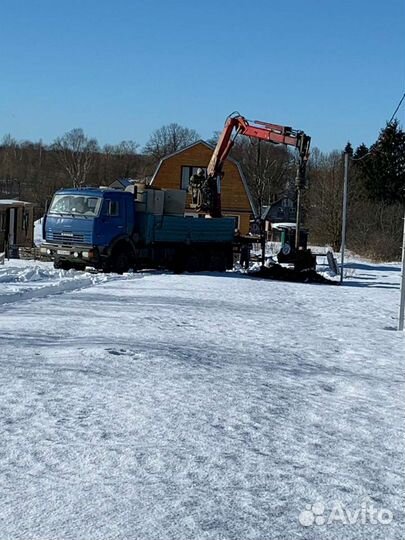 Бурение машиной Колодцев и септиков под ключ