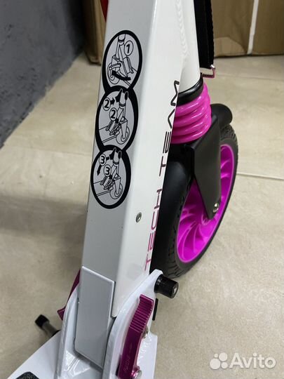 Самокат City Scooter Disk с ручным тормозом