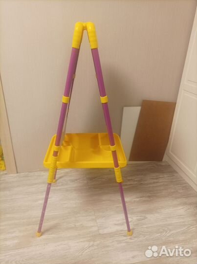 Мольберт детский растущий, двусторонний 