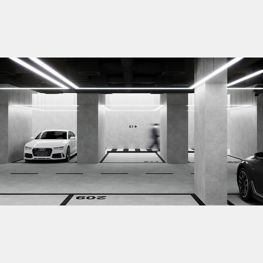 2-к. квартира, 66,9 м², 9/9 эт.