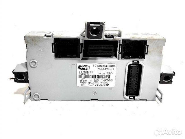 Блок комфорта Fiat Doblo