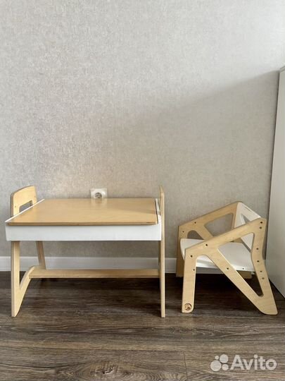 Детский стол и стул skandibober