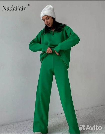 Трикотажный костюм женский