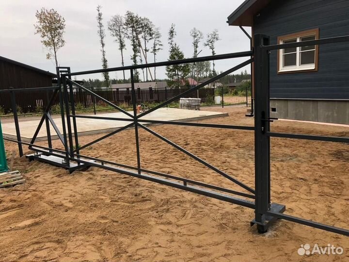 Комбинированная винтовая свая d76, монтаж, доставк