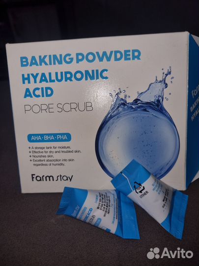 Скраб для лица baking powder Корея