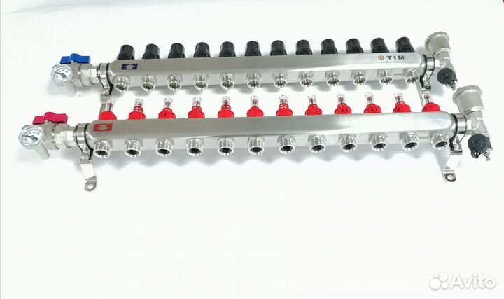 Коллекторная группа с расходомерами 1