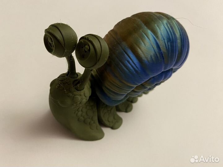 Подвижная фигурка улитка