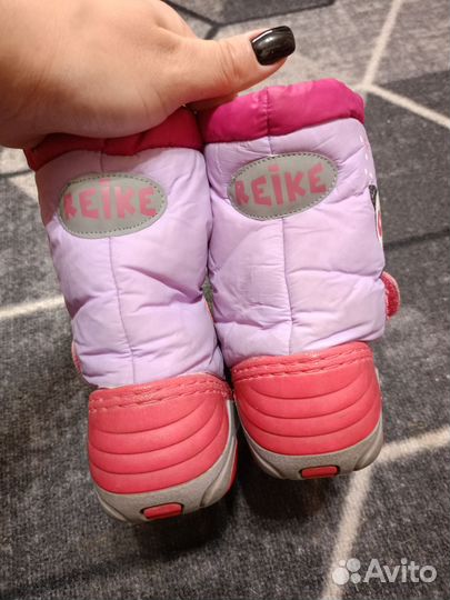Сноубутсы для девочки