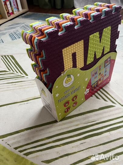 Коврик пазл русский алфавит Яигрушка