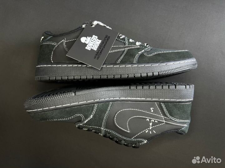 Кроссовки Nike Air Jordan 1 X Travis Scott Phantom