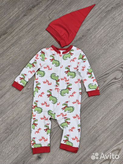 Новогоднее боди 62 68