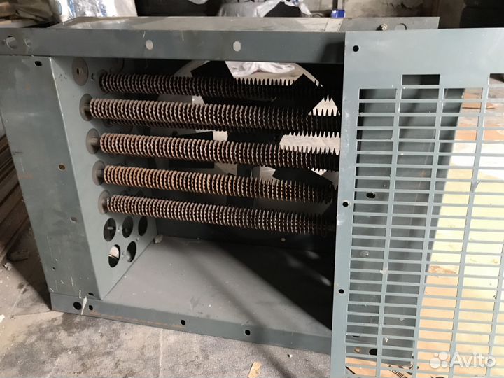 Приточная вентиляция с тенами, обогреватель