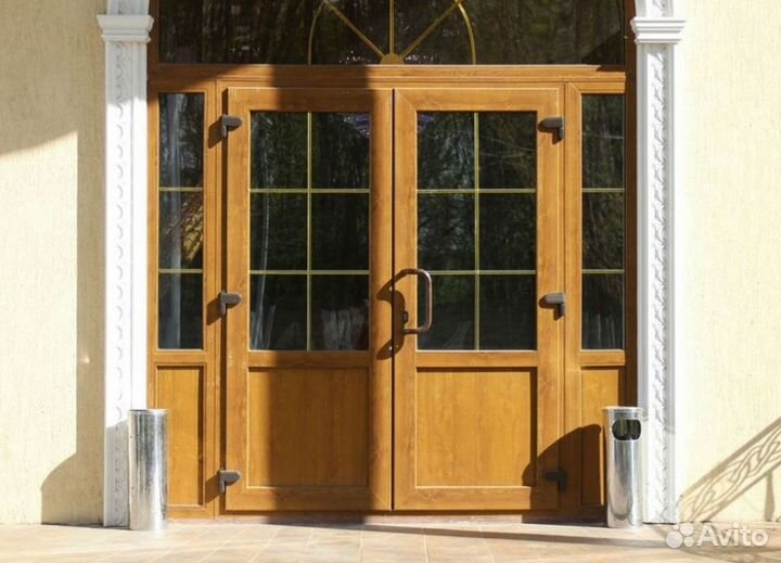 Пластиковые двери с установкой