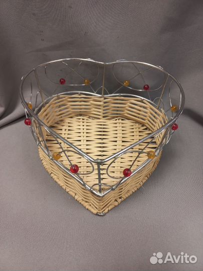 Плетёная ваза Конфетница Фруктовница