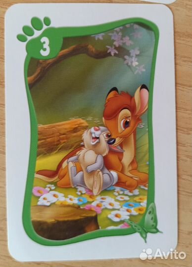 Карты игральные с героями disney и скуби ду