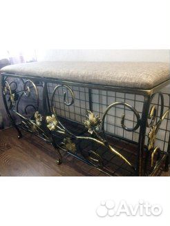 Кованая банкетка №13