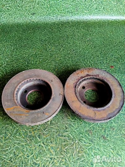 Диски тормозные передние для Ауди 80 Б3 1.8л 1990г