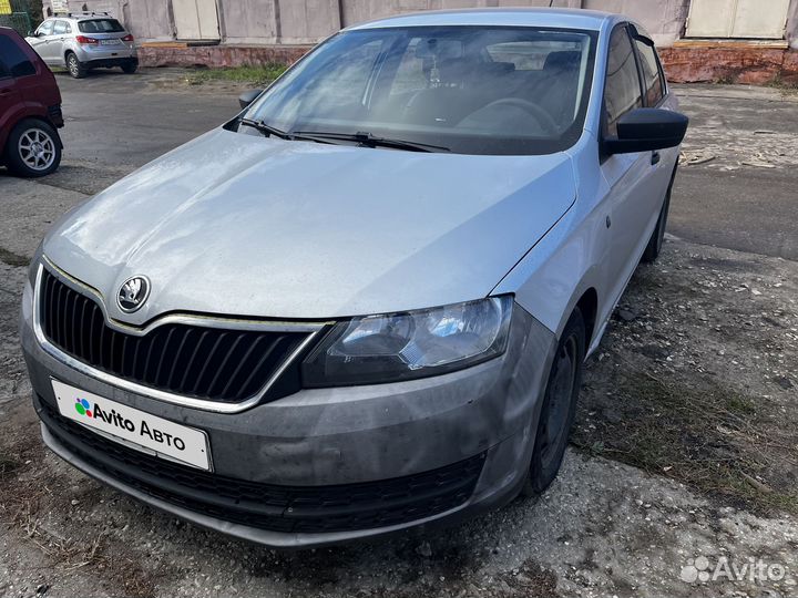 Skoda Rapid 1.6 МТ, 2016, 173 000 км