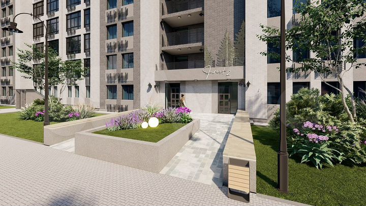 2-к. квартира, 66,6 м², 3/10 эт.