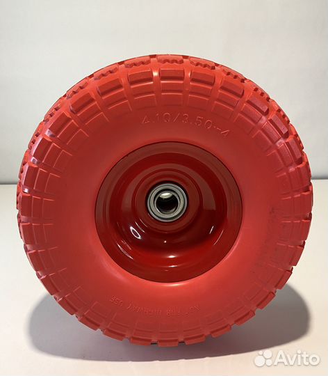 Колесо для тачки PU 4.1/3,5-4 D20 (не сим.ступица)