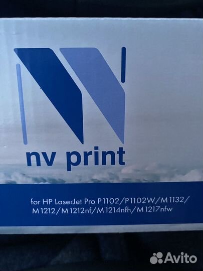 Картридж NV Print CE285A новый