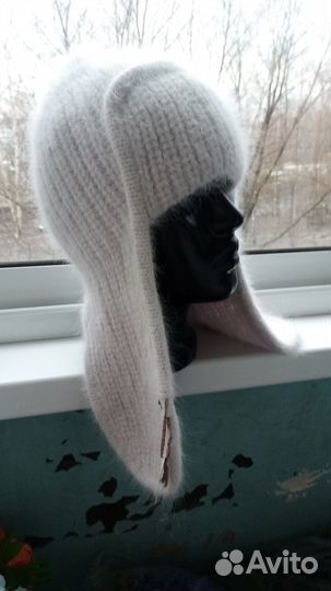 Шапка ушанка женская