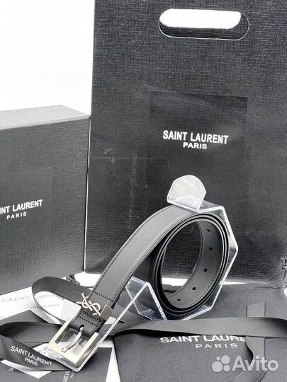 Ремень Saint Laurent YSL натуральная кожа