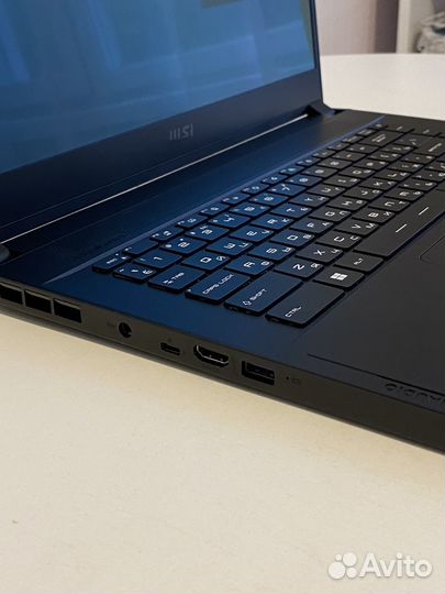 Ноутбук MSI Creator 15 oled (i7, 16GB, RTX3080)