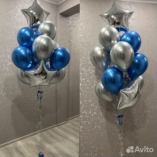 Фонтаны из шаров